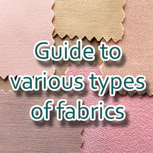 Various types of fabrics and how to buy them online