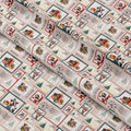 Letters To Santa Pink Fabric