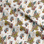 Christmas Woodland Fabric