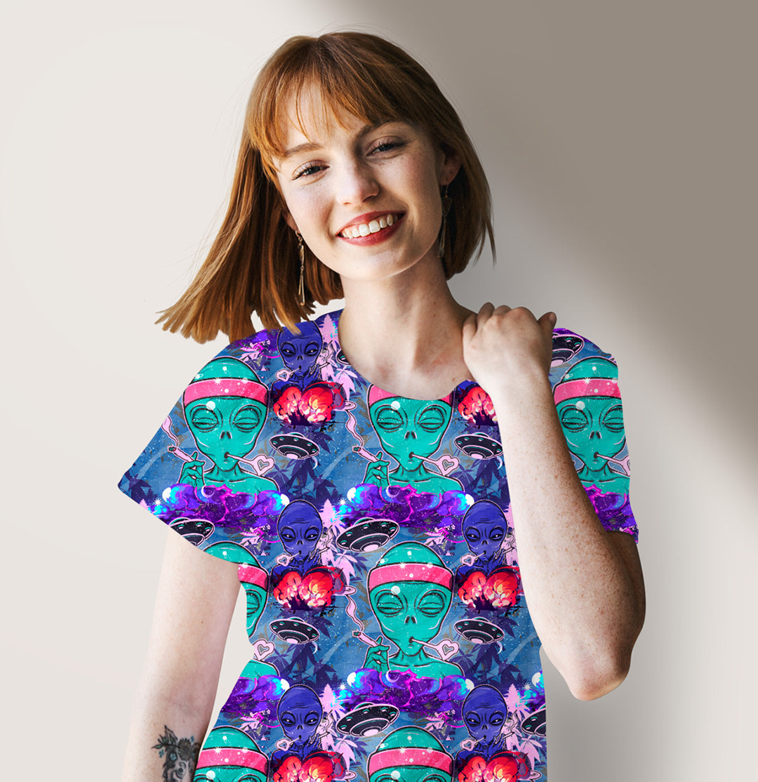Alien Puff Fabric