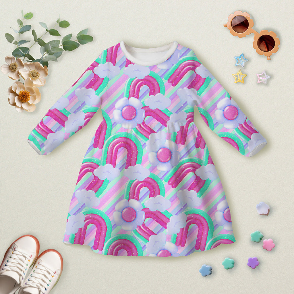 Bubble Rainbows Fabric