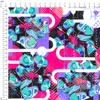 Funky Geo Abstract Fabric