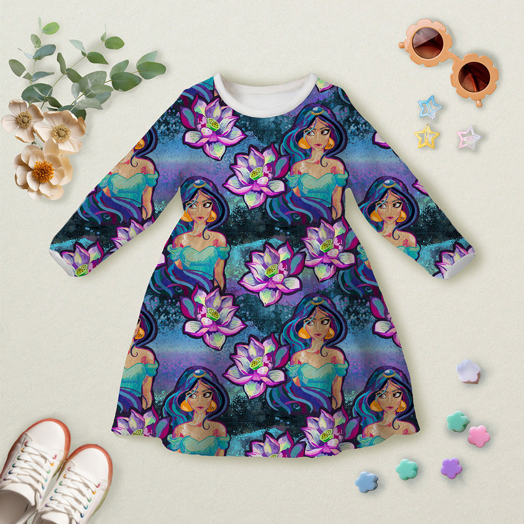Jasmine and Lotus Fabric