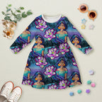 Jasmine and Lotus Fabric