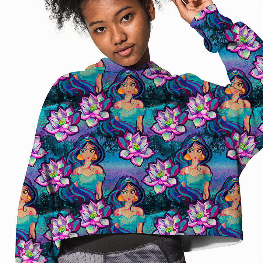 Jasmine and Lotus Fabric