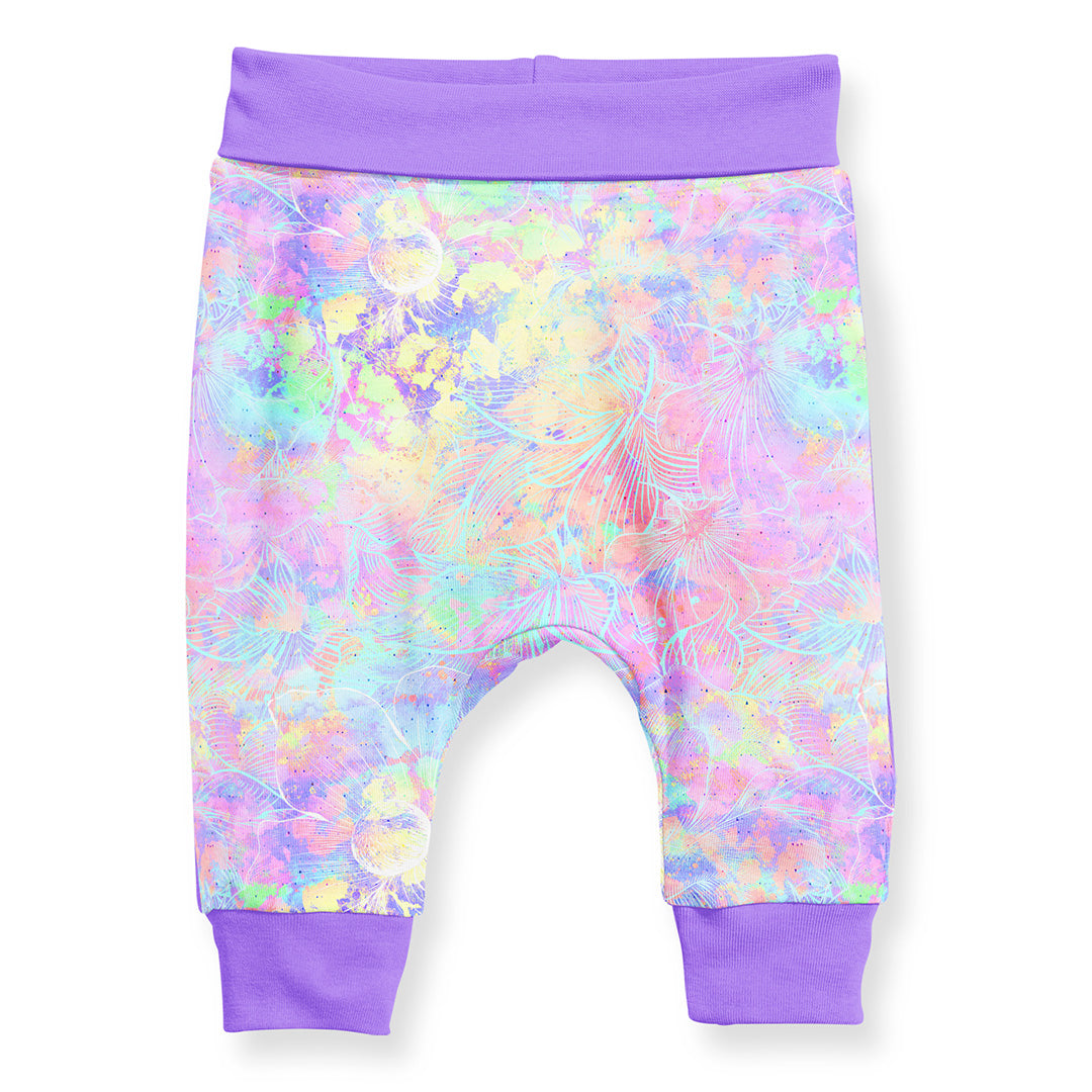 Pastel Floral Abstract Fabric