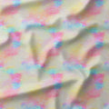 Watercolour Linen Texture Fabric
