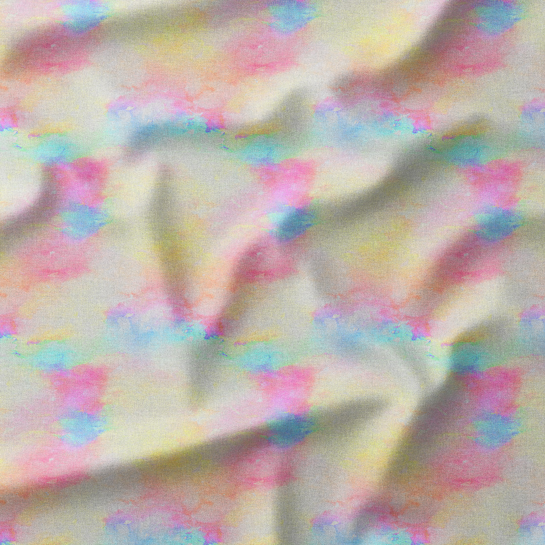Watercolour Linen Texture Fabric