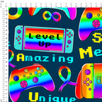 Autism Gamer Fabric