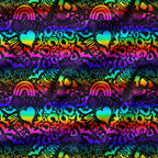 Neon Neurospicy Fabric