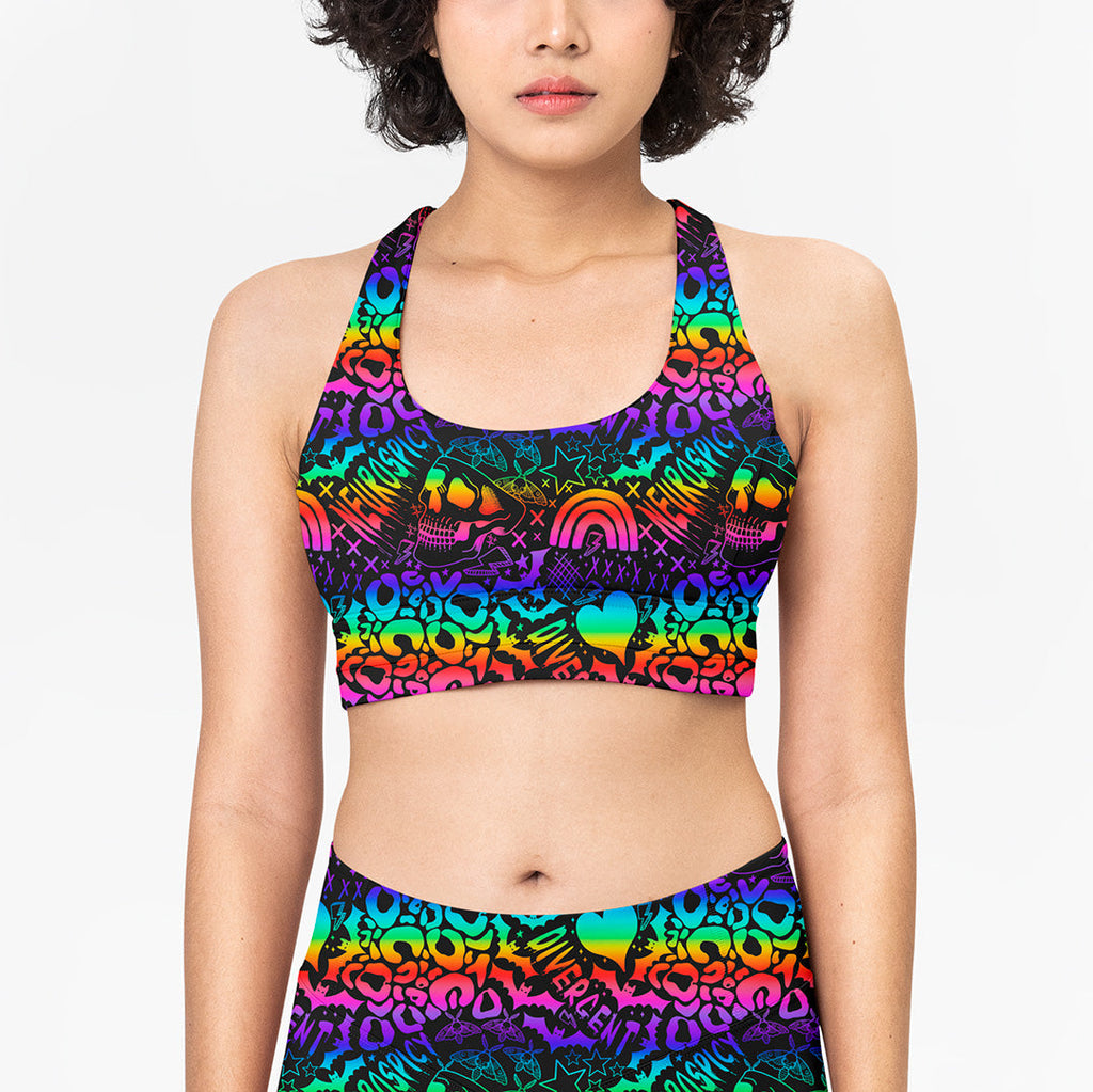 Neon Neurospicy Fabric