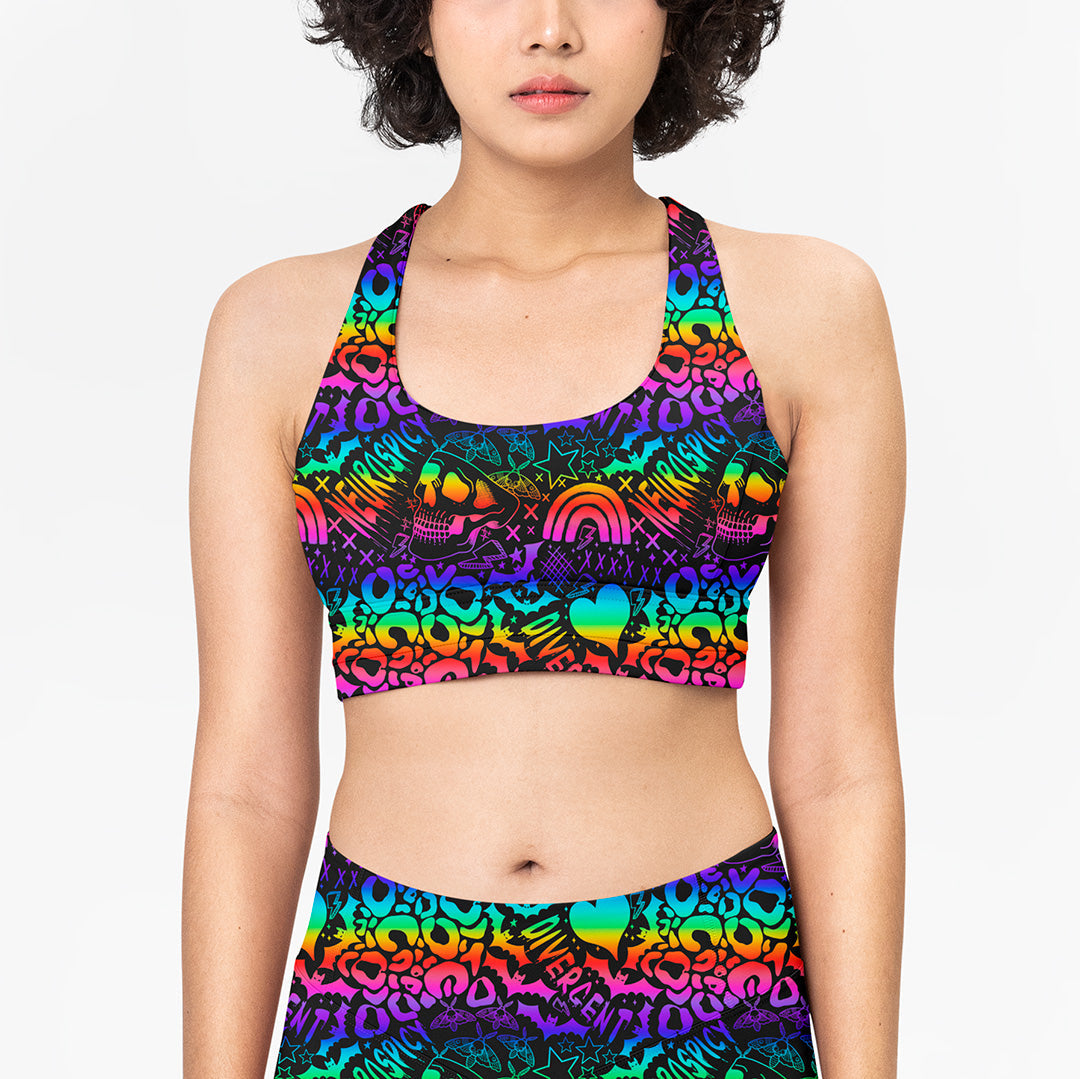 Neon Neurospicy Fabric