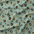 Leopard Khaki Fabric