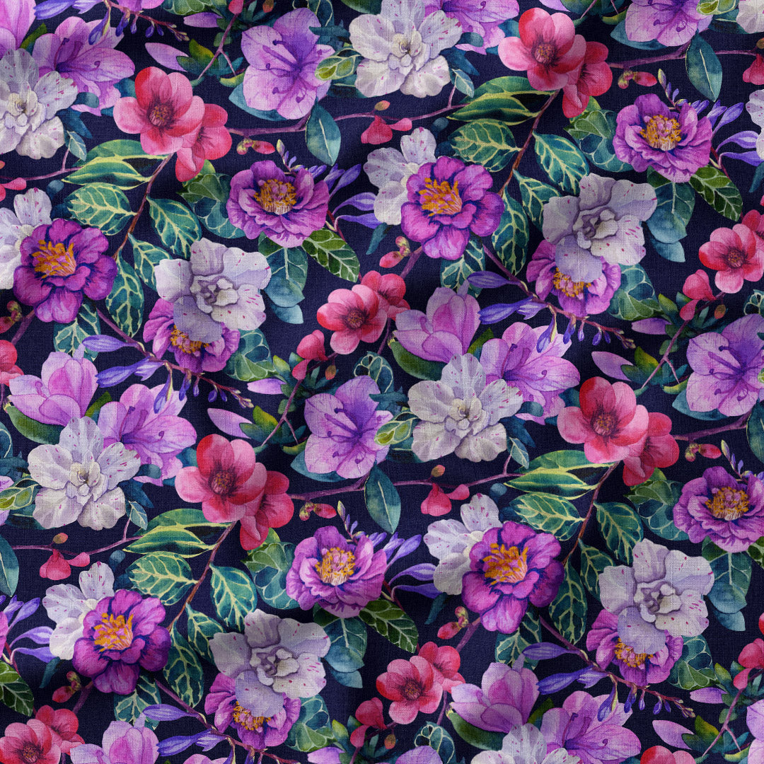 Midnight Garden Fabric