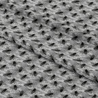 Silver Bees Fabric