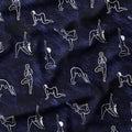 Yoga Flow Navy Fabric