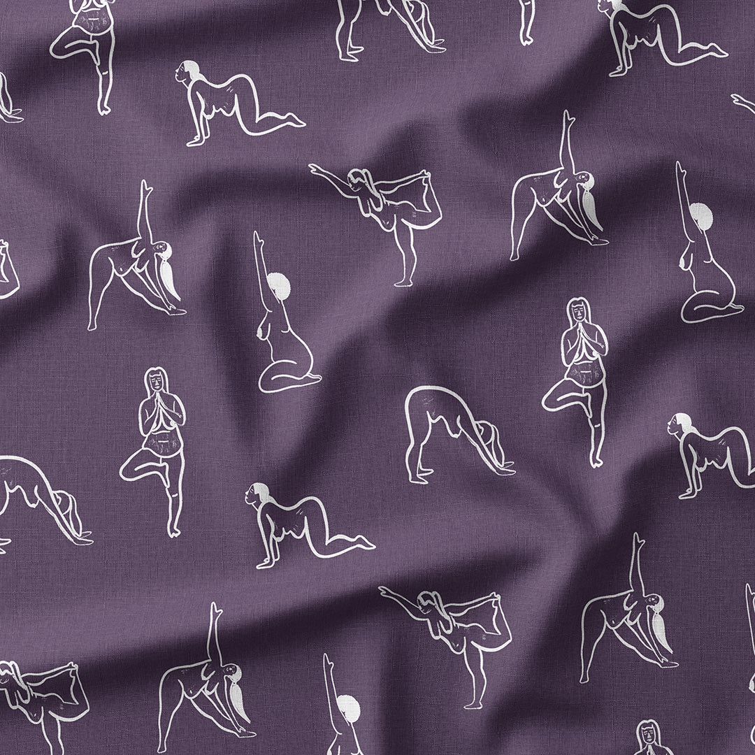 Yoga Flow Heather Fabric