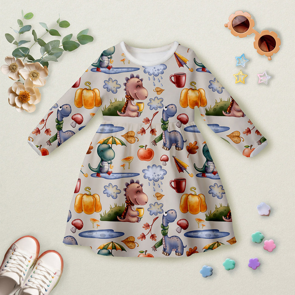 Autumn Dinos Fabric