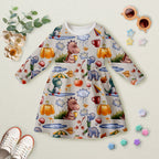 Autumn Dinos Fabric