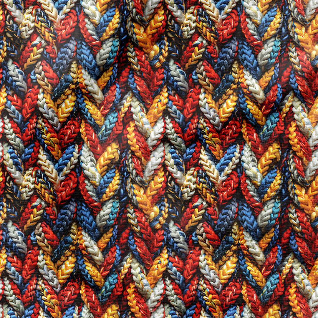 Autumn Knit fabric for Upholstery, Outdoor cushions, Home Decor, Crafts ...