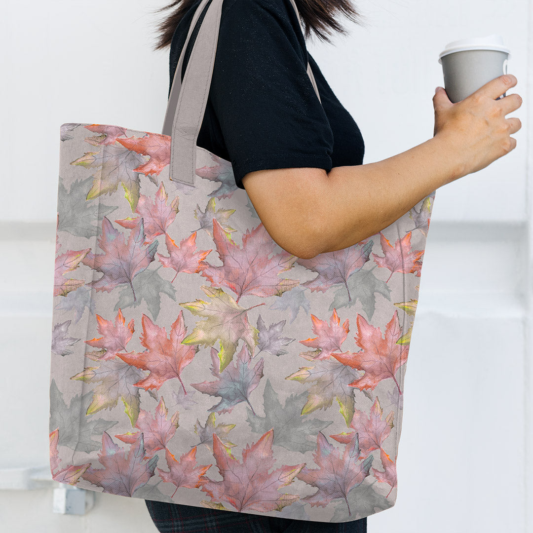 Autumn Leaves Blush Fabric