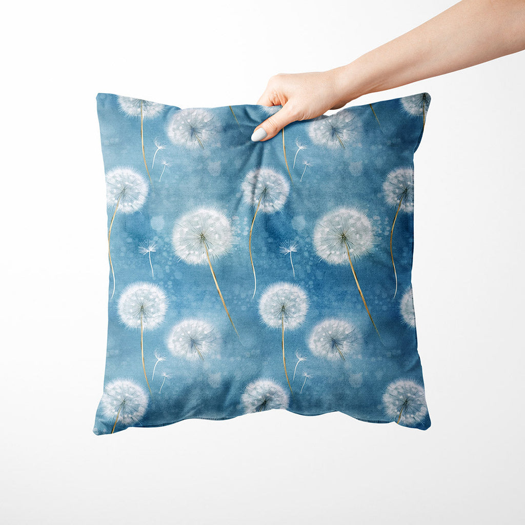 Dandelions Blue Fabric