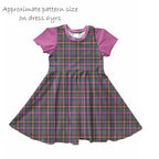 Grey and Heather Plaid Fabric 1198