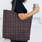 Grey and Heather Plaid Fabric 1198