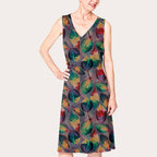 Leaves Heather Fabric
