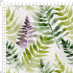 Watercolour Fern Fabric