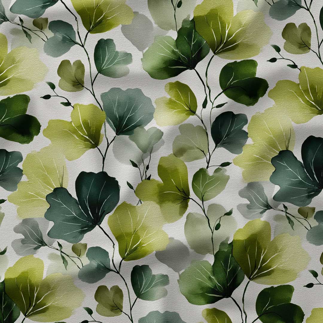Watercolour Ivy Fabric