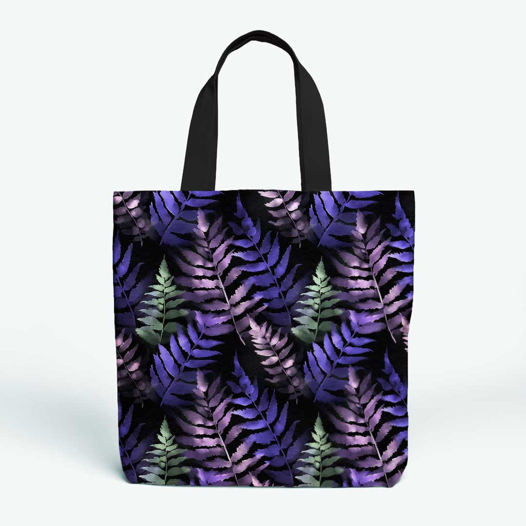 Watercolour Midnight Fern Fabric