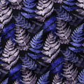 Watercolour Midnight Fern 2 Fabric