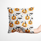 Pumpkins and Bats Fabric