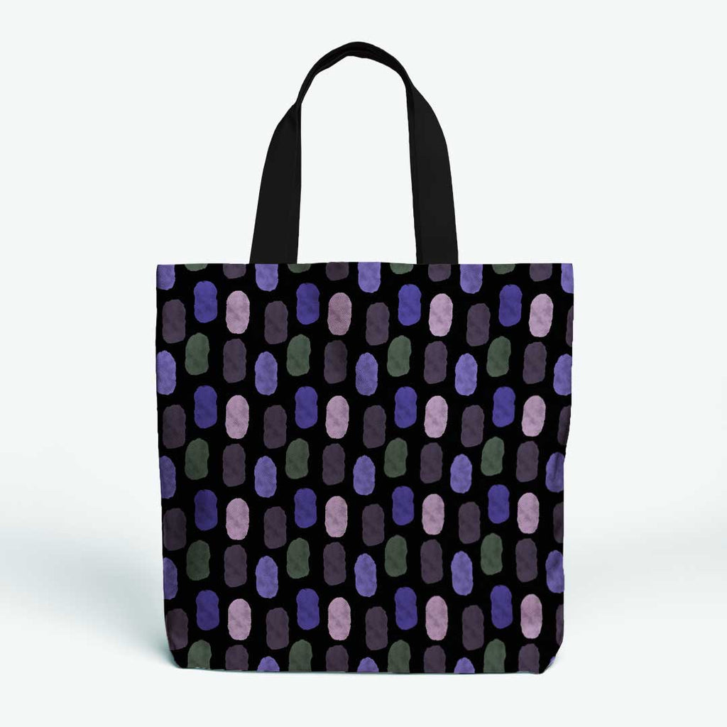 Watercolour Midnight Brushstrokes 2 Fabric