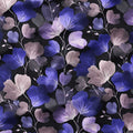 Watercolour Midnight Ivy Fabric