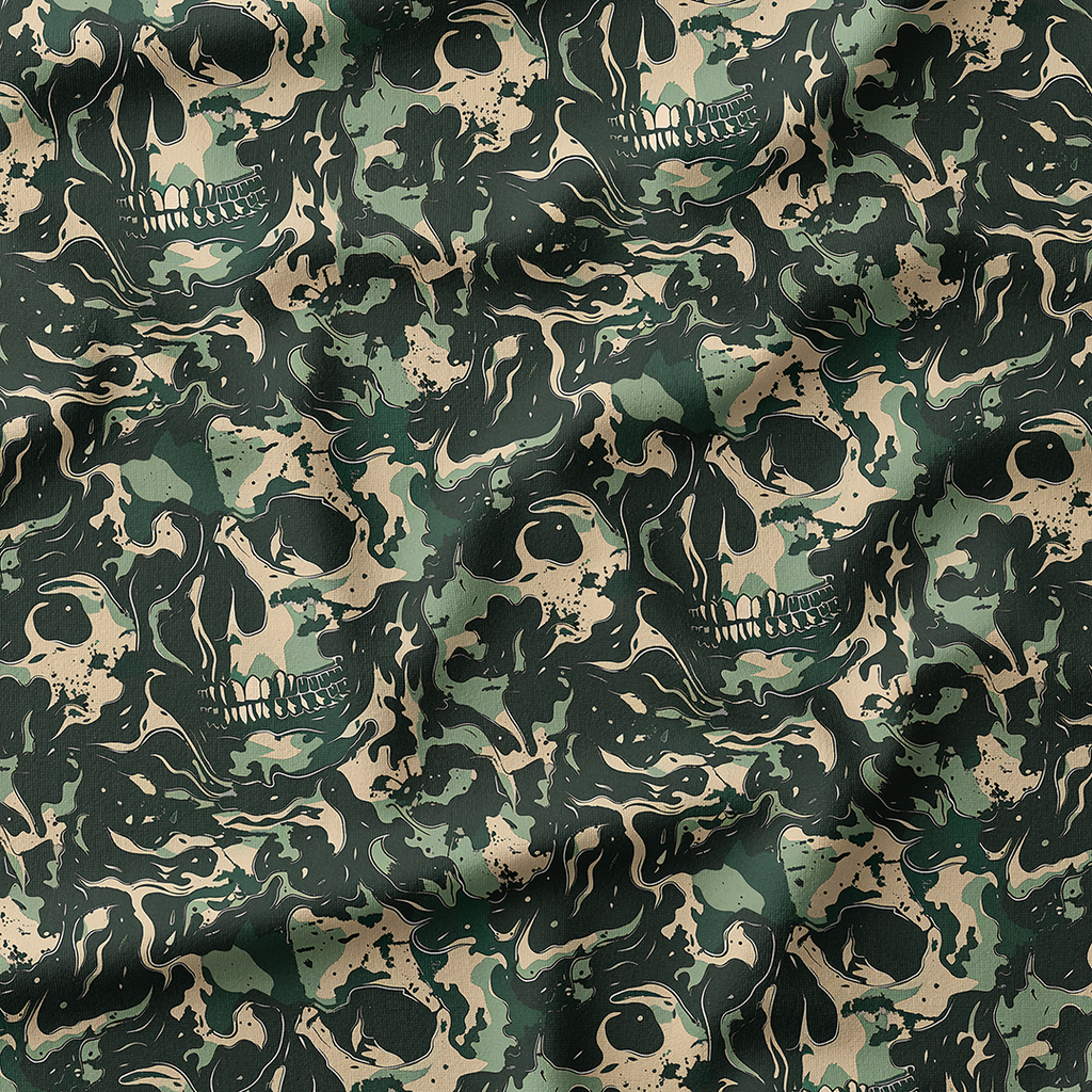 Skull Camouflage Fabric