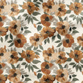 Muted Flowers Fabric