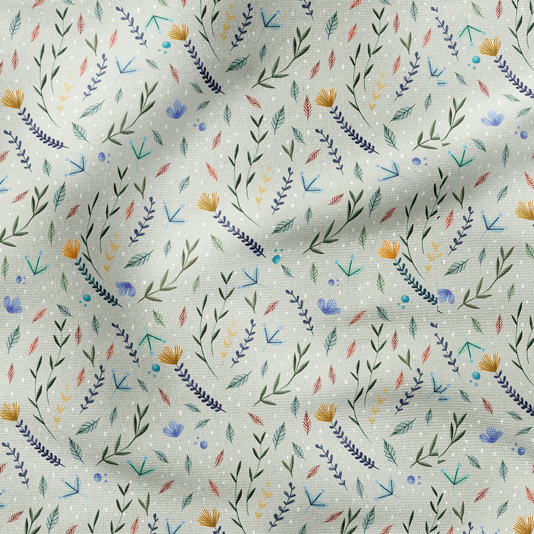 Nutmeg Foliage Fabric