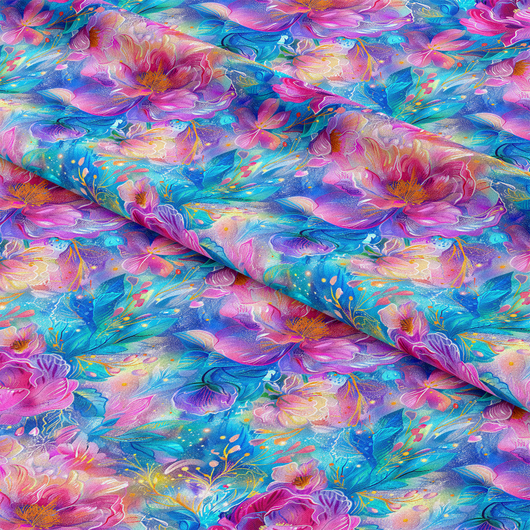 Enchanted Flowers Fabric