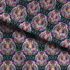 Floral Tiger Fabric