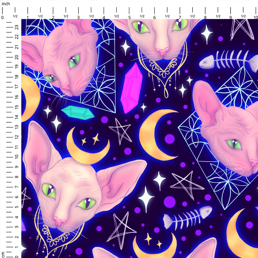 Sphynx Cat Fabric