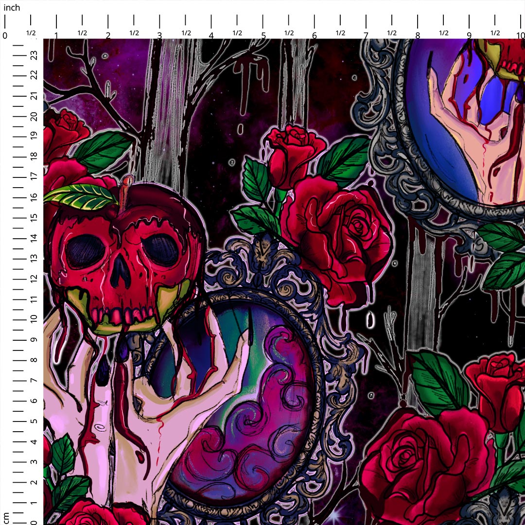 Poison Apple Fabric