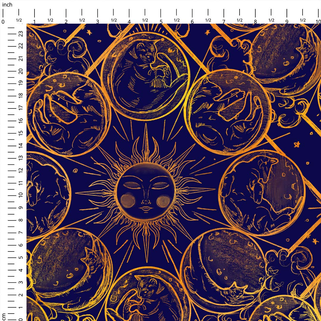 Lunar Whiskers Fabric