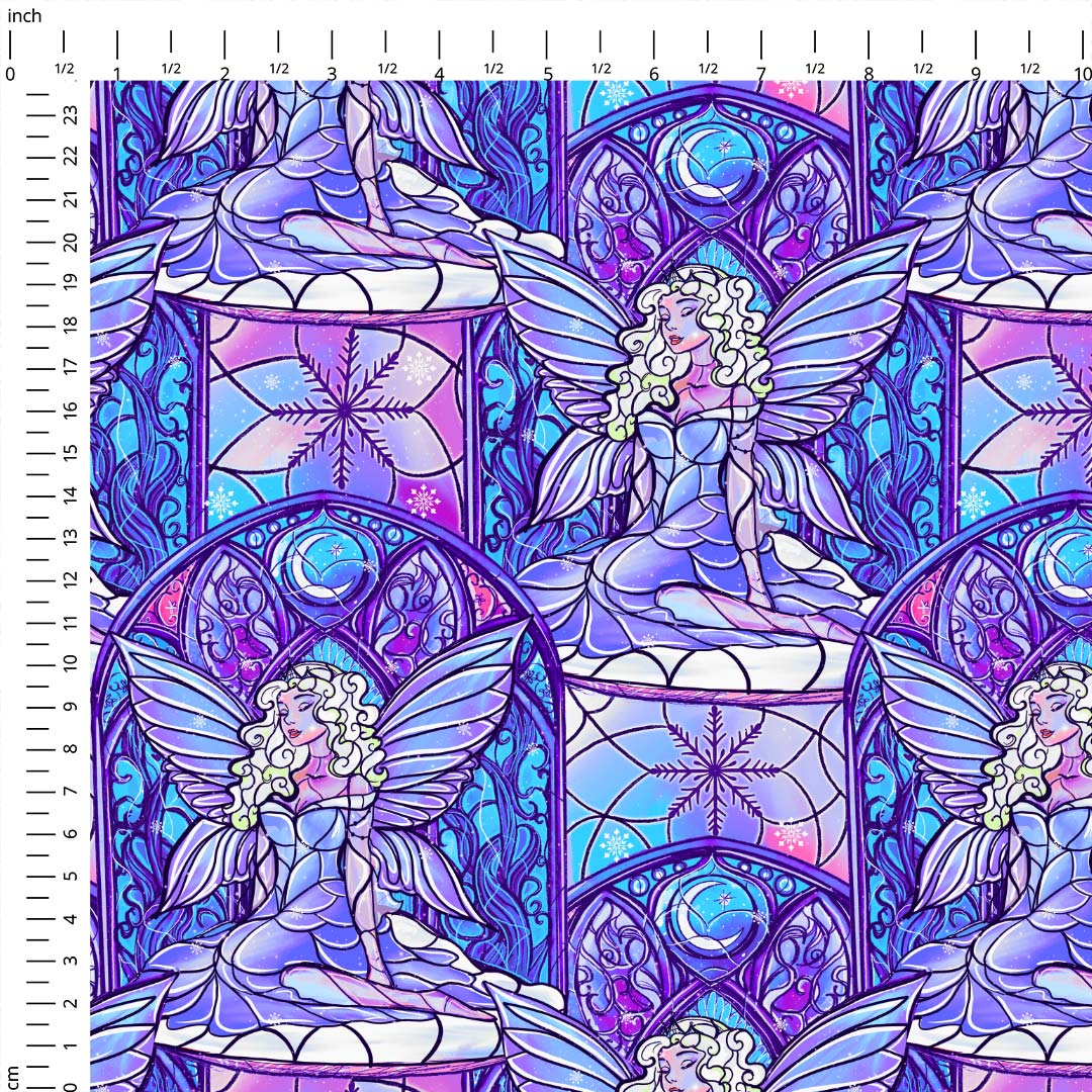 Winter Fairy Fabric