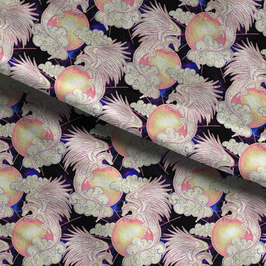 Pearl Dragon Fabric