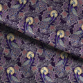 Purple Peacock Fabric