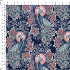 Peacock Blue Fabric
