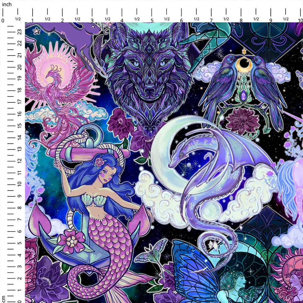 Mystical Mashup Fabric