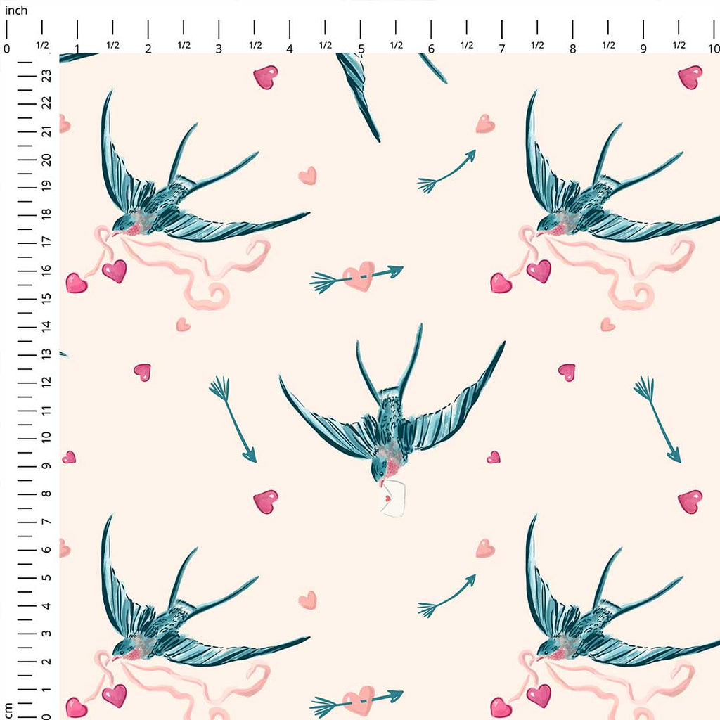 Vintage Sparrow Fabric